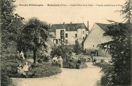 Rémalard * Grand Hôtel De La Poste C. DESGRANGES * Façade Postérieure Et Parc - Remalard