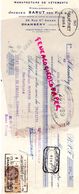 73- CHAMBERY- TRAITE JACQUES BARUT SES FILS- MANUFACTURE VETEMENTS -26 RUE SAINTE BARBE- 1931 - Kleding & Textiel