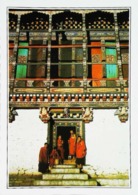 Bhoutan  Thimbu  Temple De Tashichko Dzong    Années   80s - Bhoutan