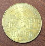 30 UZÈS BONBON HARIBO N°7 LA FAÇADE MDP 2012 MEDAILLE SOUVENIR MONNAIE DE PARIS JETON TOURISTIQUE MEDALS COINS TOKENS - 2012