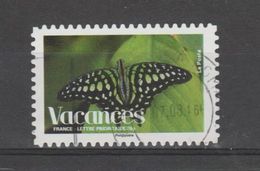 FRANCE / 2008 / Y&T N° 4187 Ou AA 166 : "Vacances Vertes" (Papillon) - Usuel 2009 - Adhesive Stamps
