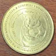 68 HUNAWIHR CENTRE DE RÉINTRODUCTION HAMSTER MDP 2007 MÉDAILLE MONNAIE DE PARIS JETON TOURISTIQUE MEDALS COINS TOKENS - 2007