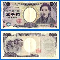 Japon 5000 Yen 2004 Que Prix + Port Prefixe BN Japan Billet Asie Asia Paypal Bitcoin OK - Japón