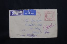 KENYA / OUGANDA ET TANGANYIKA  - Enveloppe En Recommandé Pour La France En 1955, Affranchissement Mécanique - L 65267 - Kenya, Uganda & Tanganyika