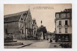 - CPA NOGENT-LE-ROTROU (28) - Rue Gouverneur Et Eglise Notre-Dame - Edition Renou 422 - - Nogent Le Rotrou