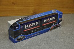 Hans Textiel & Mode Teama Toys Scale 1:87 Die Cast Truck Collection - Camiones, Buses Y Construcción
