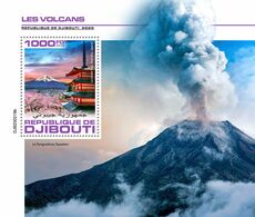 Djibouti. 2020 Volcanoes. (0218b)  OFFICIAL ISSUE - Volcanos