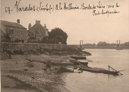 Varades * à La Meilleraie , Bords De Loire Vers Le Pont Suspendu * Archive Photographe éditeur F. CHAPEAU - Varades