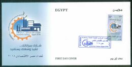 EGYPT / 2020 / ECONOMIC CENSUS / FDC - Covers & Documents