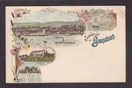 CPA Suisse Helvétia Schweiz Svizzera Non Circulé Litho Gruss Canton De Vaud Grandson - Grandson