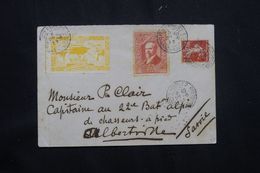 FRANCE - Vignettes De L'Exposition Philatélique Internationale De Paris Sur Enveloppe En 1913 Pour Albertville - L 65335 - Covers & Documents