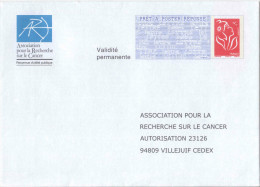 PAP REPONSE Lamouche Phil@poste Association Pour La Recherche Sur Le Cancer - Verso 06P447 - D/16 D 0906 à L'intérieur - PAP: Antwort/Lamouche