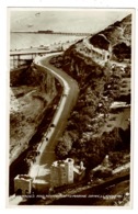 Ref 1388  - 1938 Real Photo Postcard - Colonnades & Approach To Marine Drive Llandudno Wales - Caernarvonshire