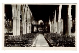 Ref 1388  - Early Postcard - Interior Of St Wulfram's Church Grantham - Rubber Postmark - Otros & Sin Clasificación