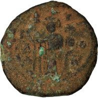 Monnaie, Arabo-Byzantines, Fals, 670s-680s, Hims (Emesa), TB, Bronze - Islamiques
