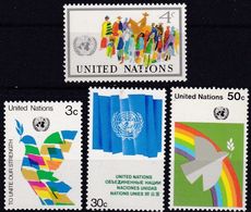 UNO-New York, 1976, 289/92,  MNH **,  Freimarken. - Ungebraucht