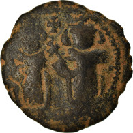 Monnaie, Arabo-Byzantines, Fals, 670s-680s, Ba'albakk, TB+, Bronze - Islamic