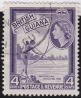 British Guiana  .    SG  .    334a          .   O    .   Oblitéré    .   /    .   Cancelled - Brits-Guiana (...-1966)