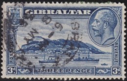 Gibraltar     .    SG        .    125a  Perf. 14         .    O     .   Oblitéŕé    .   /    .    Cancelled - Gibilterra