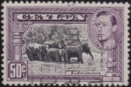 Ceylon     .    SG        .    394c      .         O      .     Oblitéré    .   /    .  Cancelled - Ceilán (...-1947)