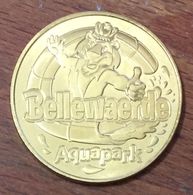 BELGIQUE BELLEWAERDE AQUAPARK MDP 2019 MÉDAILLE SOUVENIR MONNAIE DE PARIS JETON TOURISTIQUE TOKENS MEDALS COINS - Touristisch