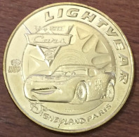 77 DISNEYLAND CARS LIGHTYEAR DISNEY MDP 2019 MÉDAILLE MONNAIE DE PARIS JETON TOURISTIQUE TOKENS MEDALS COINS - 2019