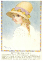 (E 25) Art - Little Bo-Peep (little Gild - Older Card) - Autres & Non Classés