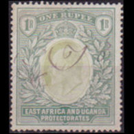 EAST AFRICA 1903 - Scott# 9 King EVII 1r Used - Ostafrika