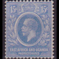 EAST AFRICA 1907 - Scott# 36 King EVII 15c LH Back Thin - Africa Orientale