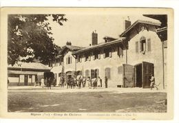 Carte Postale Ancienne Signes - Camp De Chibron. Cantonnement Des Officiers, Côté Est - Militaires, Caserne - Signes