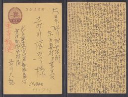 JAPAN WWII Military 2 Sen Postcard NORTH CHINA WW2 MANCHURIA CHINE MANDCHOUKOUO JAPON GIAPPONE - Cartas & Documentos