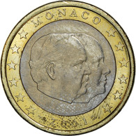 Monaco, Euro, 2001, SPL, Bi-Metallic, KM:173 - Monaco