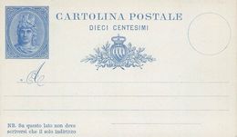SAN MARINO - CARTOLINA POSTALE DIECI (10) CENTESIMI /ak1016 - Interi Postali