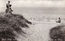 WIJK AAN ZEE Strandpanorama 1958 - Wijk Aan Zee