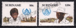 Surinam - Suriname 1987 Yvert 1085-86, International Year Shelter Homeless. Year Emblem - MNH - Surinam