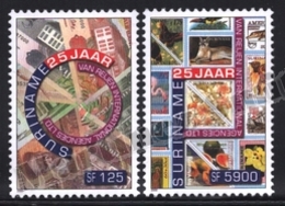 Surinam - Suriname 2000 Yvert 1574-75, Company. 25th Anniv Van Reijen International Agencies. Stamps & Bank Notes - MNH - Surinam