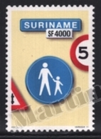 Surinam - Suriname 2002 Yvert 1626, Road Traffic Safety, Pedestrian Zone Sign - MNH - Surinam