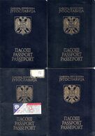 PASSPORT-SR YUGOSLAVIA - Documenti Storici