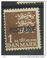 1950 MNH Danmark,  Postfäere, Postfris** - Parcel Post