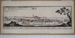 Weida - Original Kupferstich (Merian) ~ Um 1650 - Weida