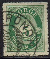 Norwegen 1909, MiNr 78A, Gestempelt - Oblitérés