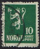 Norwegen 1922, MiNr 105, Gestempelt - Oblitérés