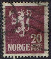 Norwegen 1922, MiNr 106, Gestempelt - Oblitérés