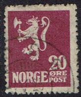 Norwegen 1922, MiNr 106, Gestempelt - Oblitérés