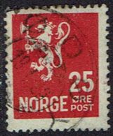 Norwegen 1926, MiNr 125, Gestempelt - Oblitérés