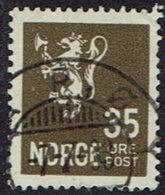 Norwegen 1926, MiNr 128, Gestempelt - Oblitérés