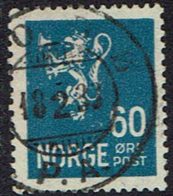 Norwegen 1926, MiNr 132, Gestempelt - Oblitérés