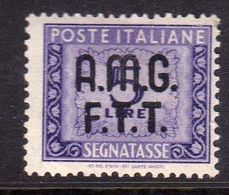 TRIESTE A 1947 - 1949 AMG-FTT SOPRASTAMPATO D'ITALIA OVERPRINTED SEGNATASSE POSTAGE DUE TASSE TAXE LIRE 5 MNH - Postage Due