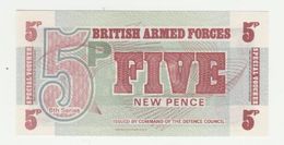 Banknote British Armed Forces 5 New Pence 6th Series 1972 UNC - British Troepen & Speciale Documenten