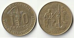 Pièce De 10 Francs CFA XOF 2013 Origine Côte D'Ivoire Afrique De L'Ouest (v) - Elfenbeinküste